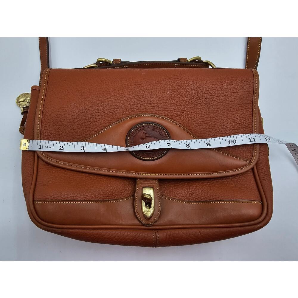 Vintage Dooney & Bourke All-Weather Yan Leather Carrier Bag w/Shoulder Strap - Picture 15 of 16
